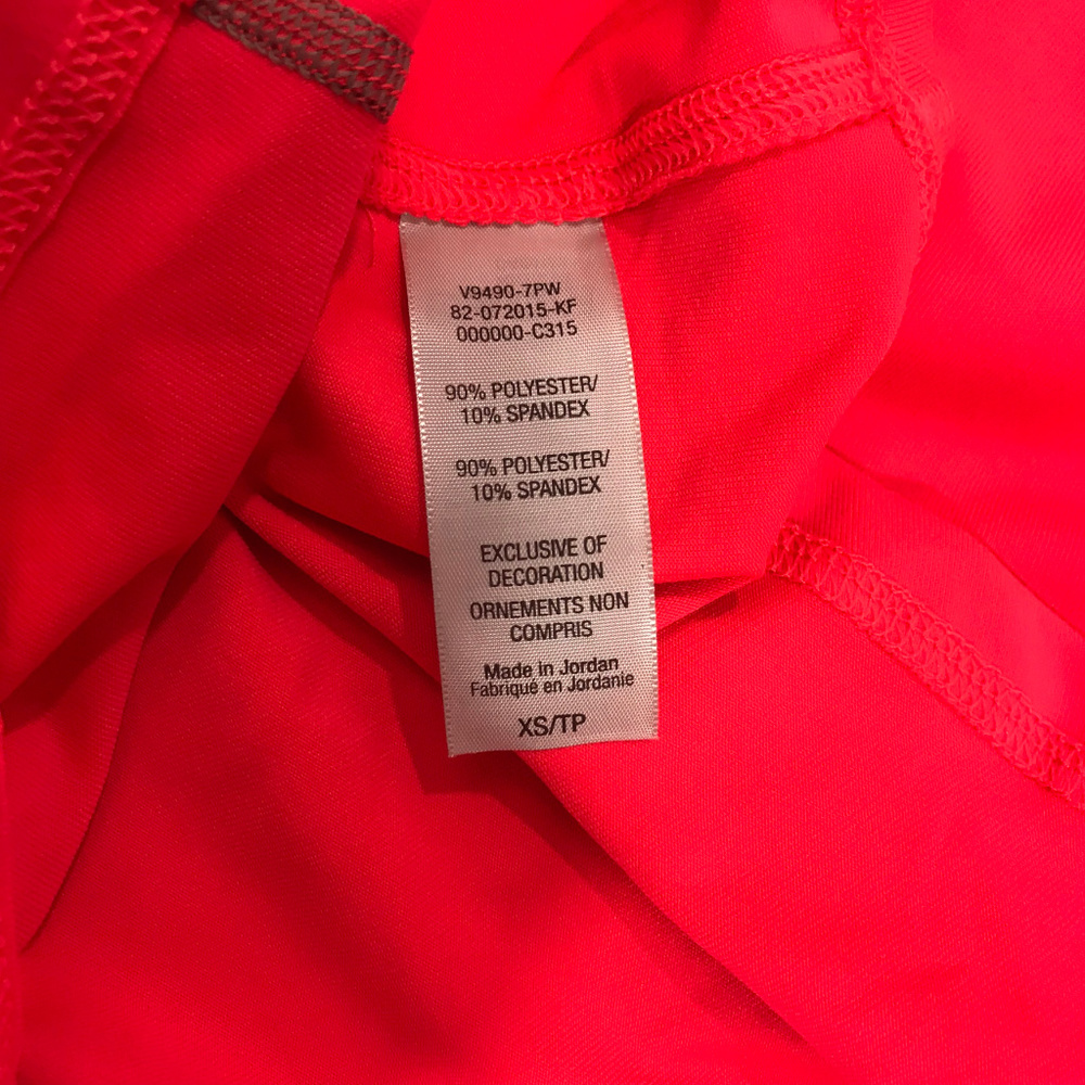 NWT Champion Neon Pink Long Running Shirt Size XS - Picture 7 of 7